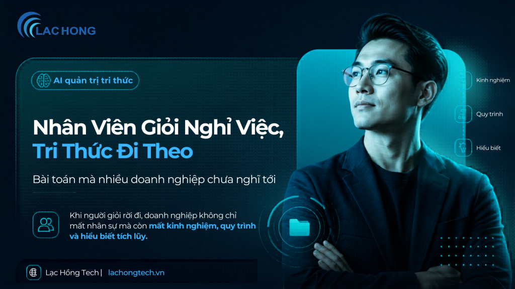 Nhân viên nghỉ việc và rủi ro mất tri thức doanh nghiệp