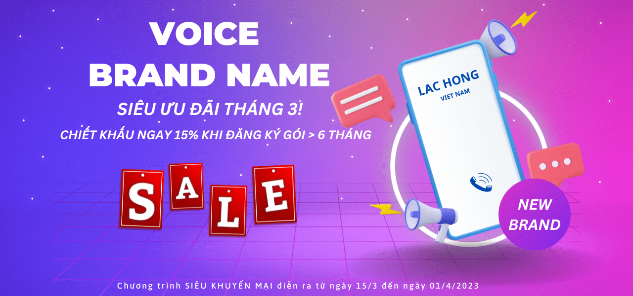 Cuộc gọi thương hiệu Voice Brandname