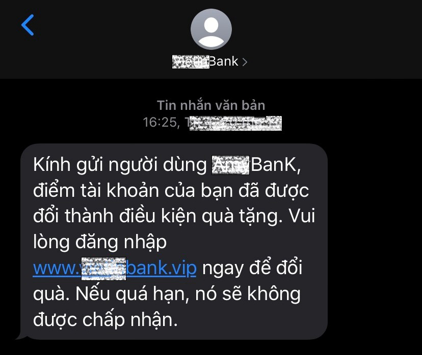 Lật tẩy chiêu trò phát tán tin nhắn SMS mạo danh ngân hàng