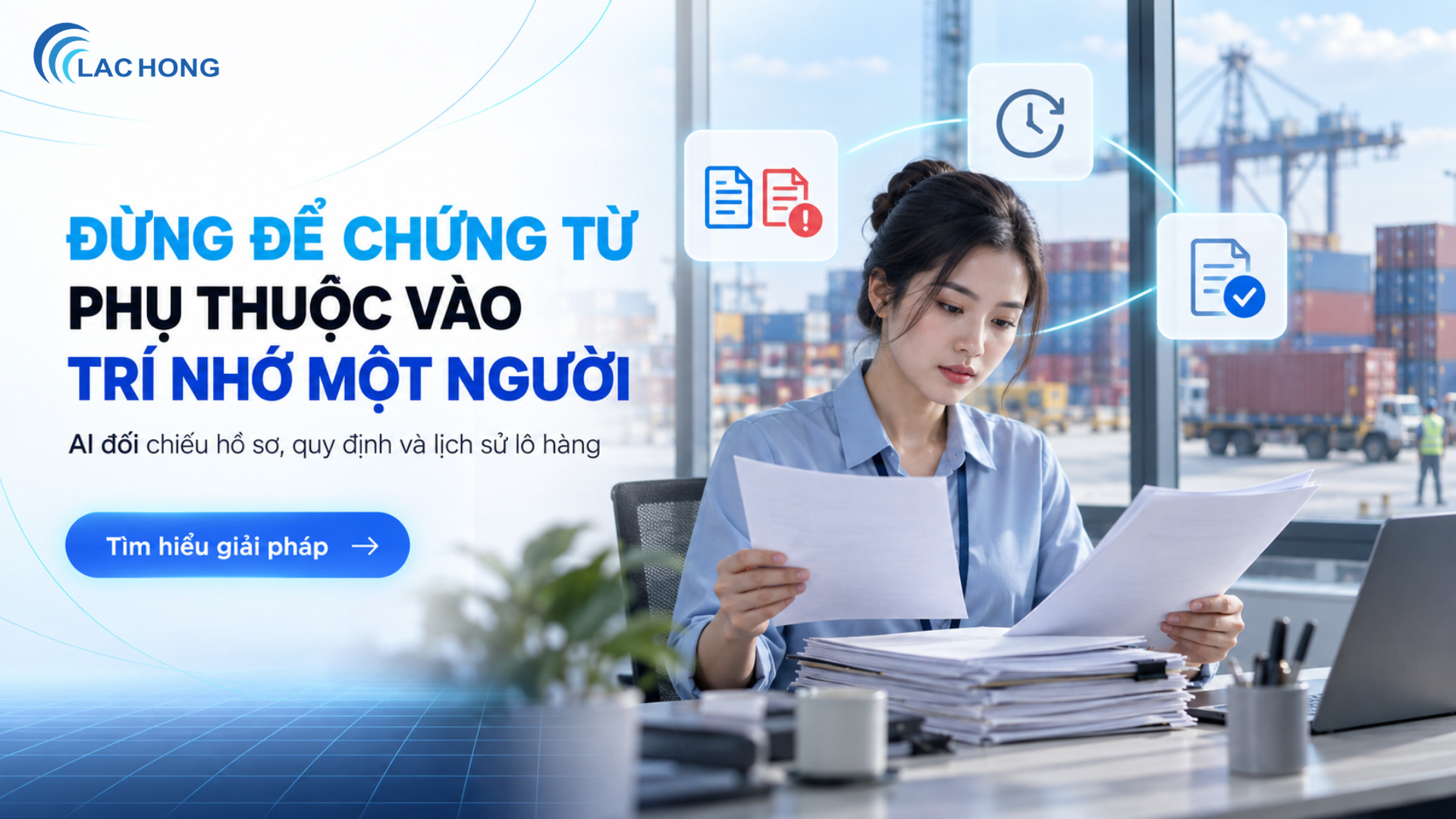 Ứng dụng AI trong logistics: khi bộ chứng từ xuất nhập khẩu không còn phụ thuộc vào trí nhớ của một người