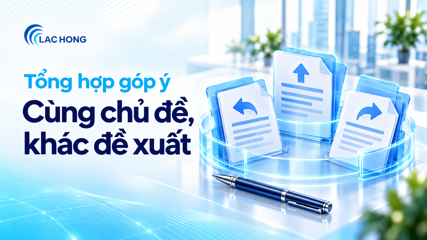 Minh họa AI tổng hợp ý kiến góp ý qua tài liệu và các bước kiểm tra liên quan