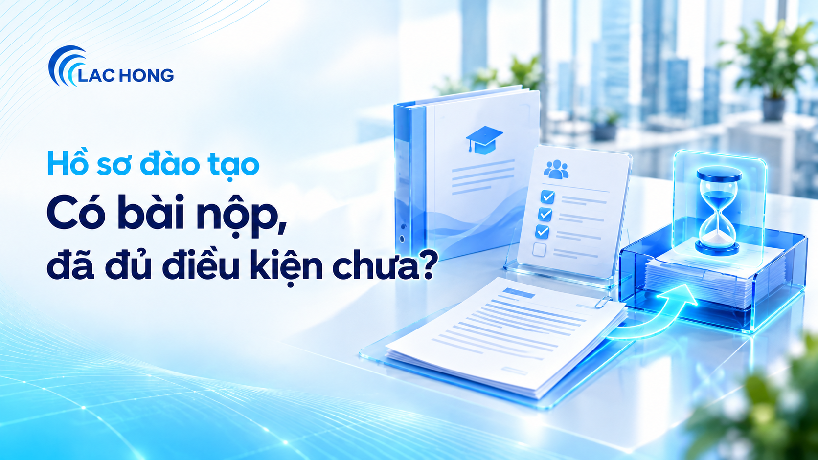 Minh họa AI trong đào tạo doanh nghiệp qua tài liệu và các bước kiểm tra liên quan